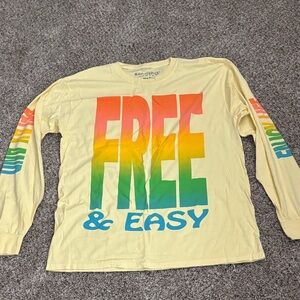 Women's Colorful Long Sleeve Tee